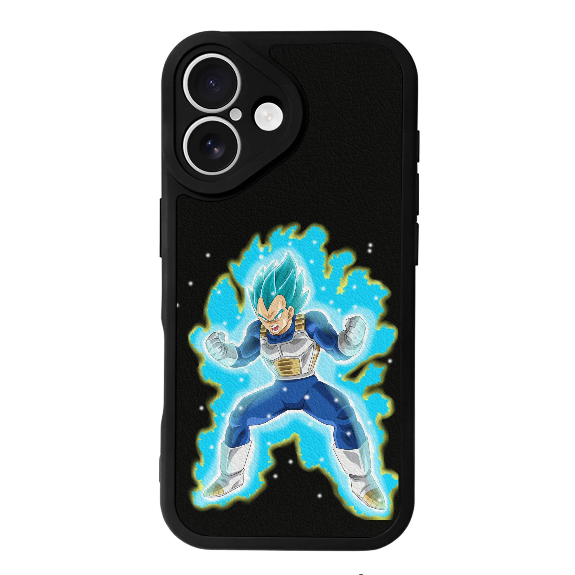 （画像用） ドラゴンボール ベジータ四世（Bejīta Yonsei）DRAGON BALL Vegeta IV 【iPhone 16シリーズ対応】シリコンスマホケース（レザー調） 材質：シリコン